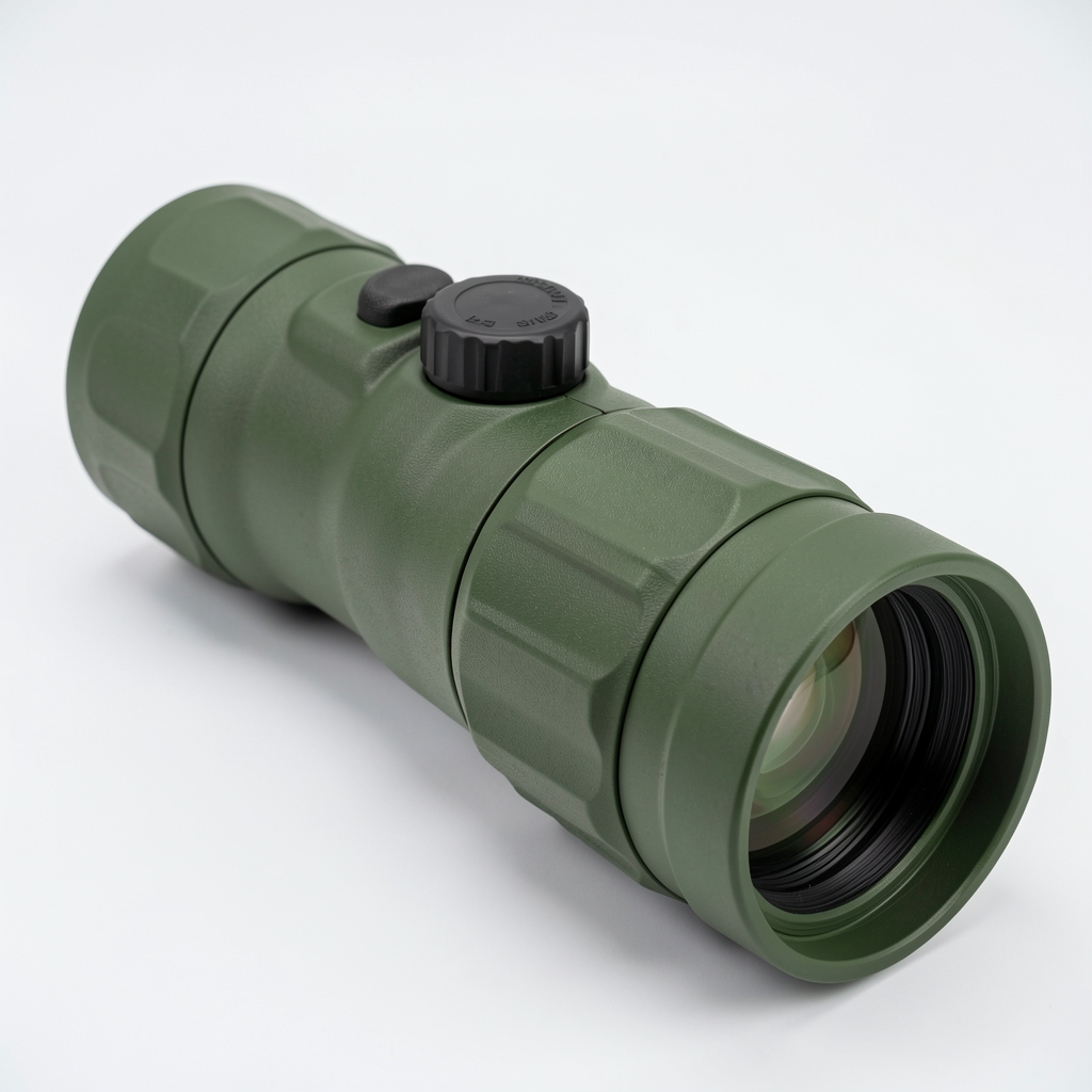 Vortex Diamondback HD 10x42 dürbün, yeşil armor kaplama ve merkez odaklama tekerleği