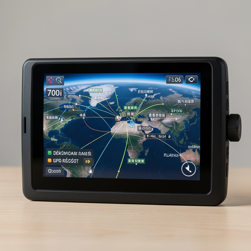 Garmin Montana 700i büyük dokunmatik ekranlı GPS cihazı, çift frekanslı uydu desteği