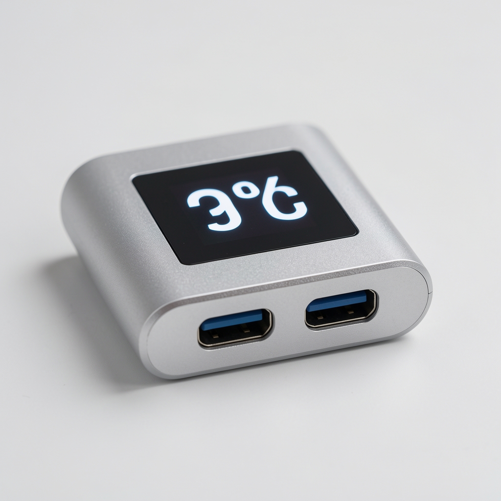 Baseus Adaman Metal Power Bank sert yüzeyli alüminyum gövde ve çift USB-C portu, dijital ekranda yüzde göstergesi