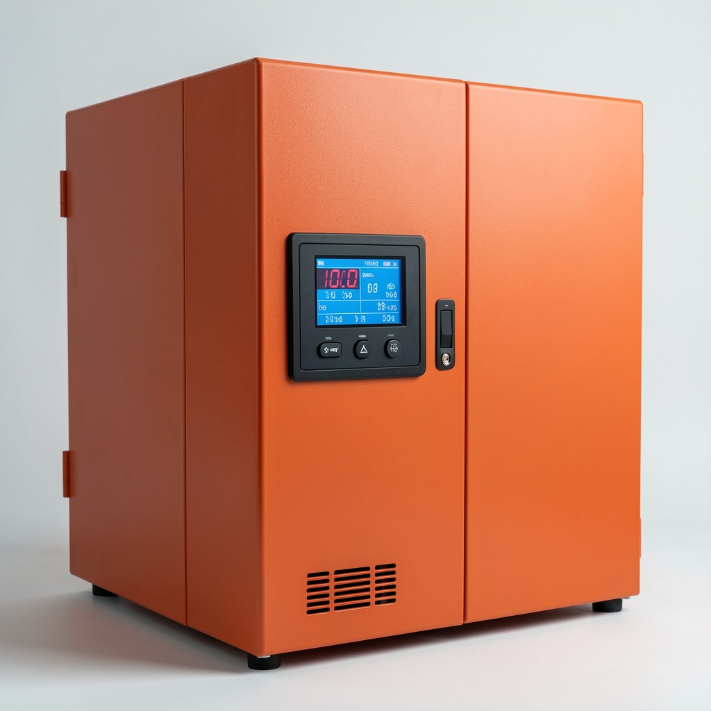 Jackery Explorer 1000 taşınabilir enerji istasyonu, turuncu gövde ve dijital güç göstergesi